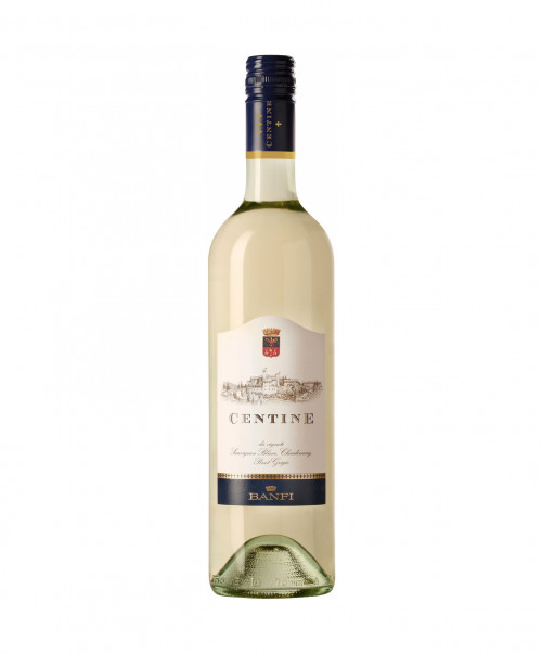 Чентине (белое), 0.75, Тоскана, КАСТЕЛЛО БАНФИ, вино белое, сухое 