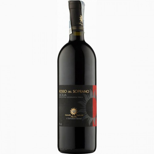 Россо дель Сопрано IGT 2014, 0.75, Сицилия, вино красное, сухое 