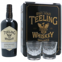 Набор Тилинг Айриш Виски Бленд, 0.70, виски ирландский, купажированный + 2 бокала, 46%