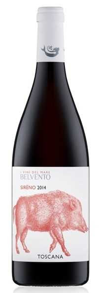 Бельвенито Сирено IGT 2015. 0.75, Тоскана, вино красное, сухое 
