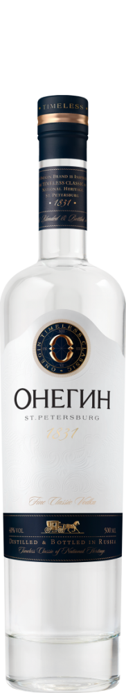 Онегин 0,50, водка, 40.00%