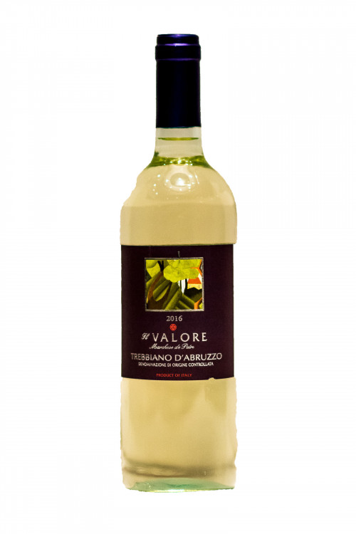 Иль Валоре Треббьяно д&#039;Абруццо, 0.75, вино белое, сухое 