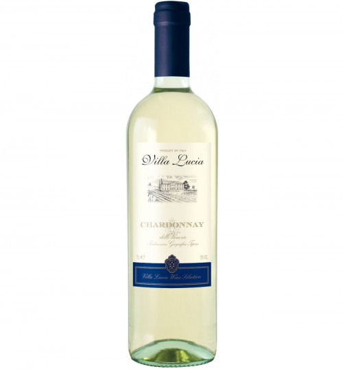 Вилла Лучиа Шардоне, 0.75, вино белое, сухое 