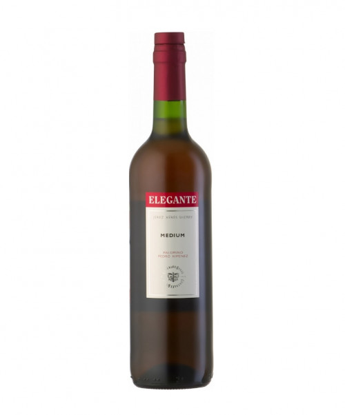 Гонзалесс Биасс Элеганте Паломино Педро Хименес Херес медиум, 0.75, вино ликерное, белое (херес) 