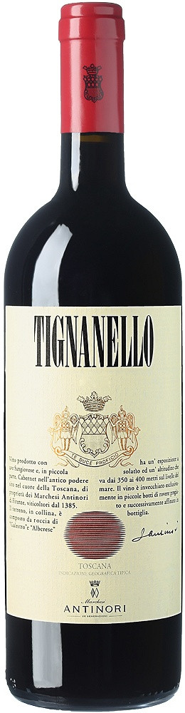 Тиньянелло, 0.75, Тоскана, ИГТ, вино красное сухое 