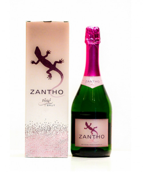 Цанто Розе, 0.75, вино розовое, игристое, брют 