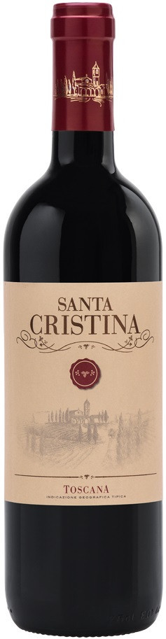 Санта Кристина IGT, 0.75, Тоскана, вино красное, сухое 