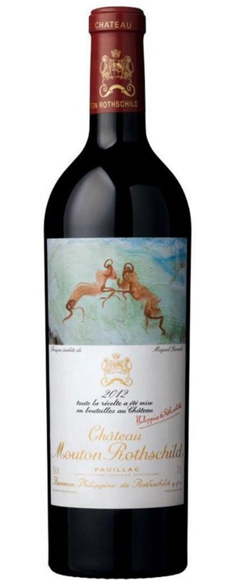 Шато Мутон Ротшильд (Пойяк) 2012, 0.75, Бордо, вино красное, сухое 