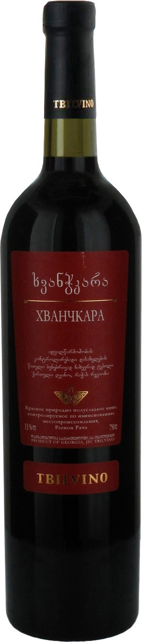 Хванчкара 2014, 0.75, Рача-Лечхуми, ТБИЛВИНО, вино красное, полусладкое 