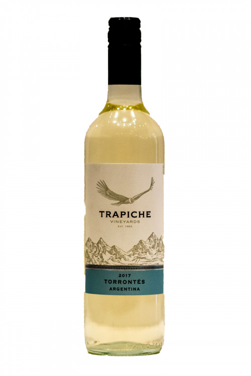 Трапиче Торронтес Мендоса 2017, 0.75, вино белое, полусухое 