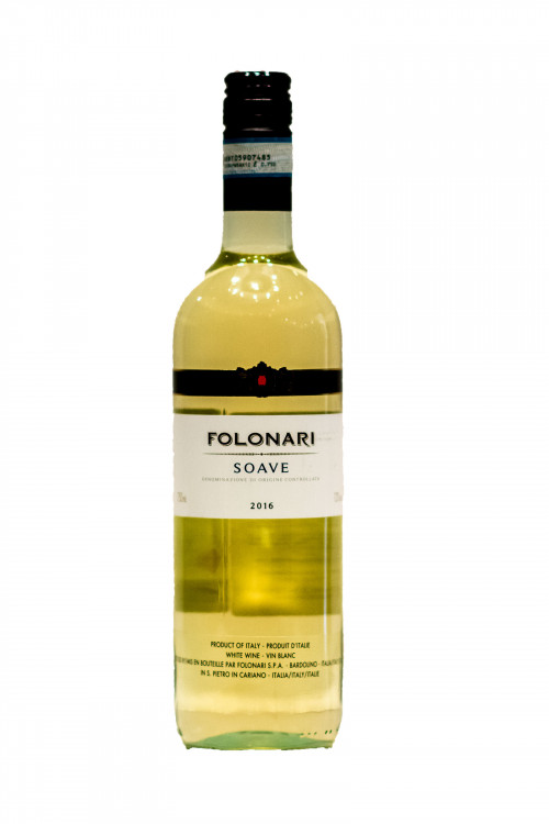 Фолонари Соаве DOC 2016, 0.75, вино белое, полусухое 