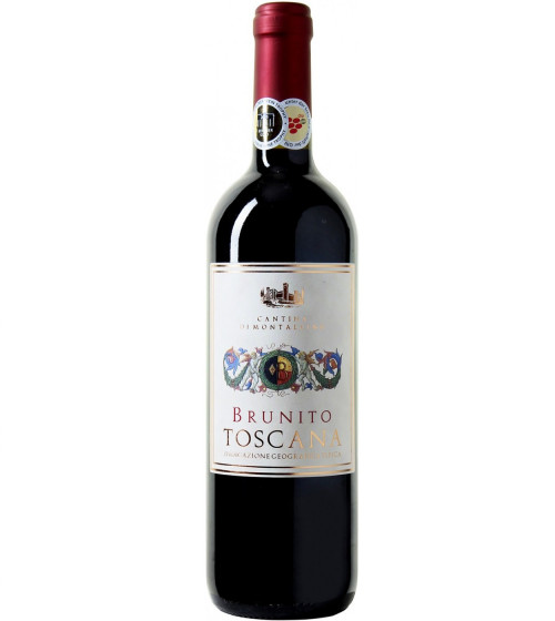 Брунито IGT 2015, 0.75,  Тоскана, вино красное, полусухое 