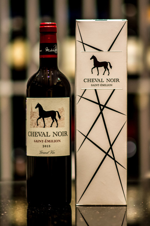 Шеваль Нуар Сент Эмильон 2015, 0.75, вино красное, сухое 