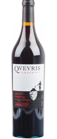 Саперави Квеврис 2015, 0.75, ТБИЛВИНО, вино красное, сухое, столовое 