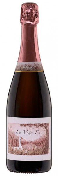 Ла Вида Эс DO Кава Резерва Брют Розе 2021, 0.75, Каталония, вино розовое, брют, игристое