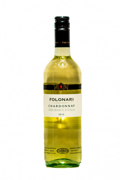 Шардоне Фолонари, 0.75, Венето, вино белое, полусухое 
