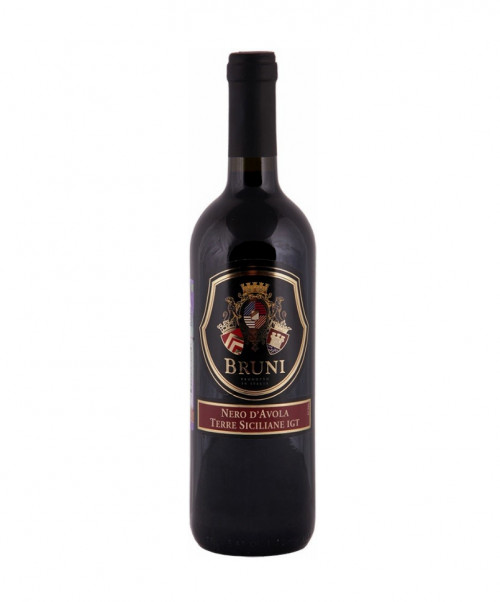 Бруни Нера д&#039;Авола Терре Сичилиане, 0.75, Сицилия, КАВИРО, вино красное, сухое 