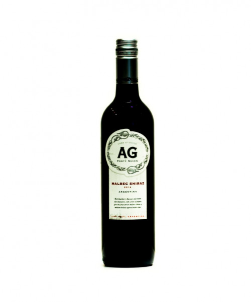 AG74 Мальбек Шираз, 0.75, вино красное, сухое 