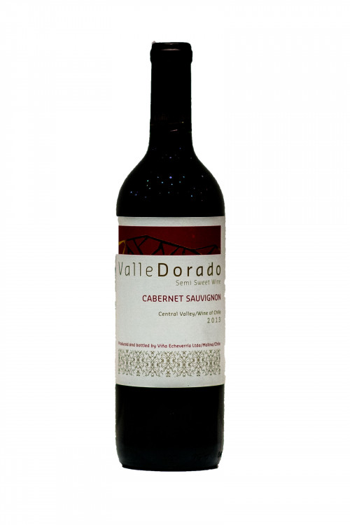 Валле Дорадо Каберне Совиньон, 0.75, вино красное, полусладкое 