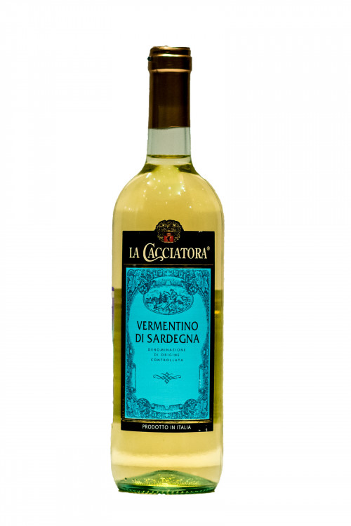 Ла Каччиатора Верментино ди Сарденья DOC, 0.75, Сардиния, ЛА КАЧЧИАТОРА, вино белое, сухое 