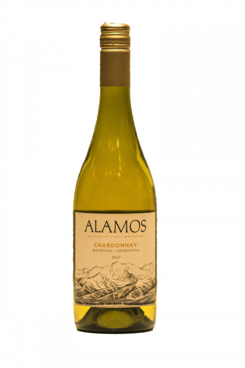 Аламос Шардонне 2017, 0.75, Мендоса, вино белое, сухое 