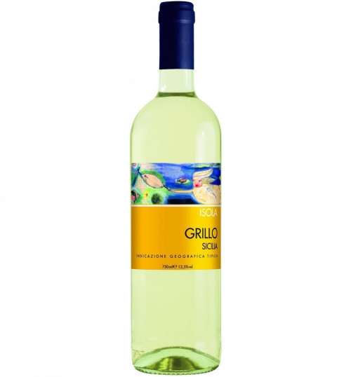 Изола Грилло 2017, 0.75, вино белое, сухое 